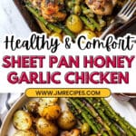 Sheet Pan Honey Garlic Chicken and Feta Potatoes Recipe