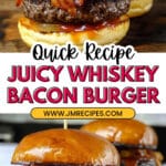 Whiskey Bacon Burger Recipe