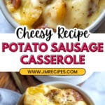 Cheesy Potato & Smoked Sausage Casserole Recipe