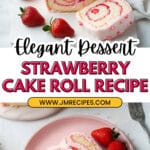 Strawberry Cake Roll Recipe