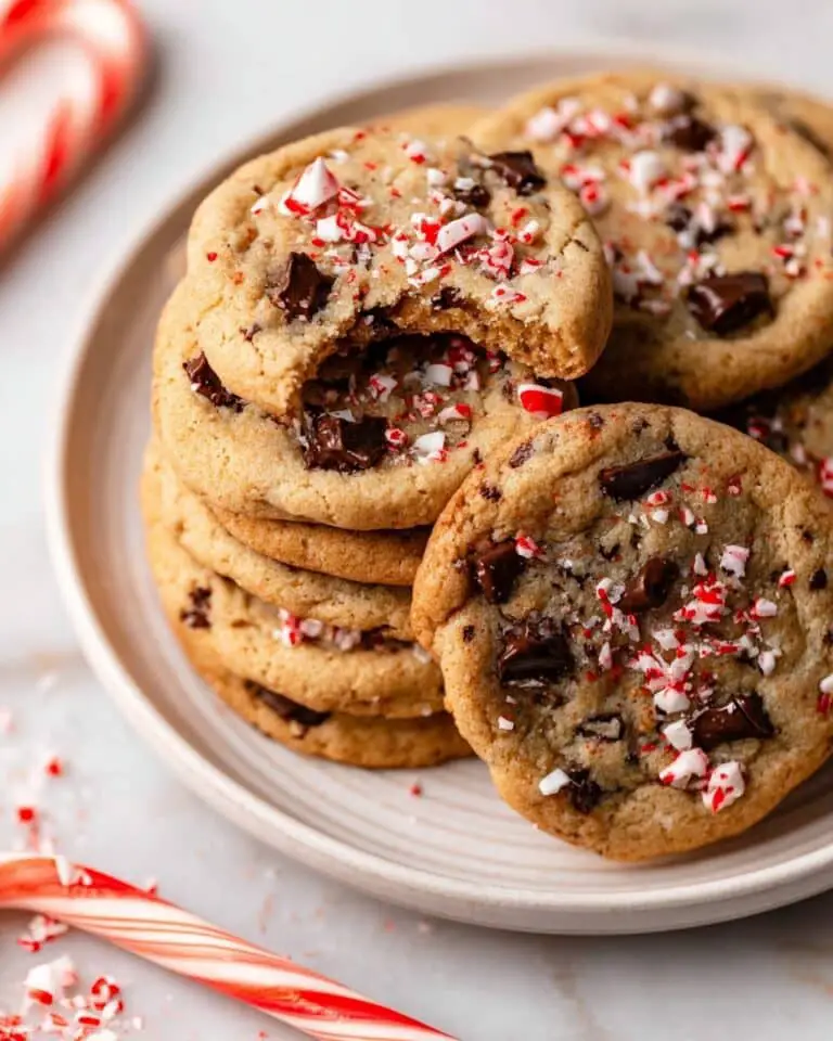 Peppermint Chocolate Chip Cookies Recipe