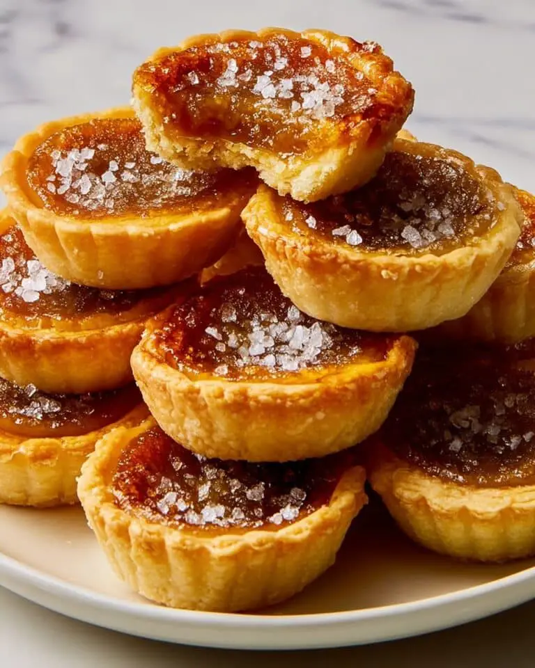 Mini Salted Maple Pies Recipe