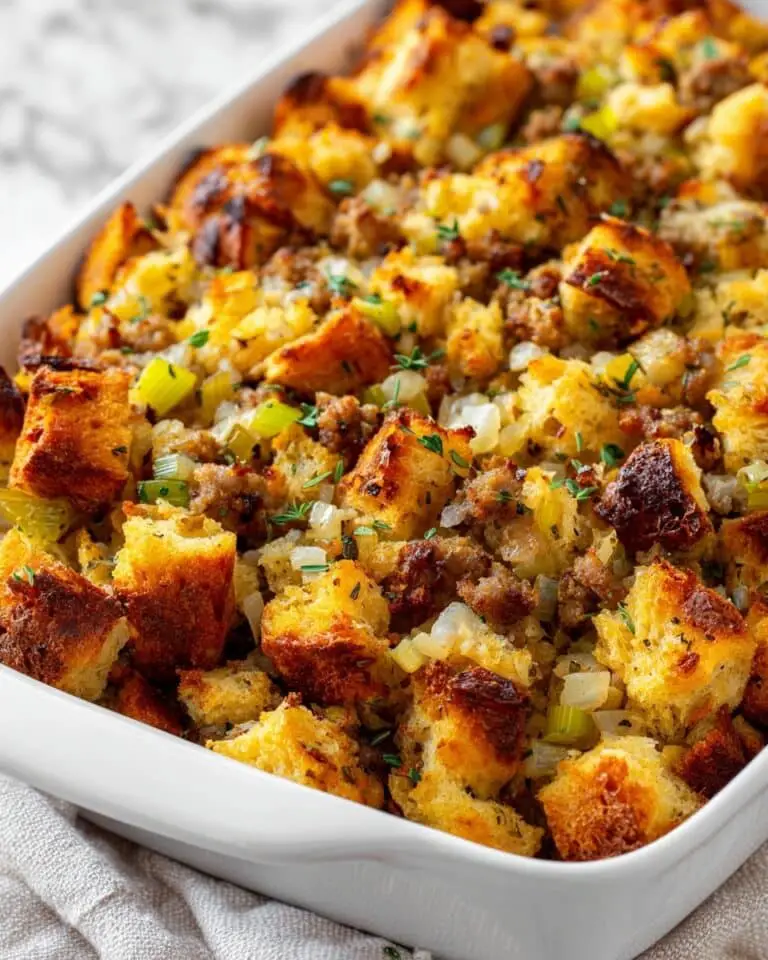 Sausage & Apple Stuffing Recipe