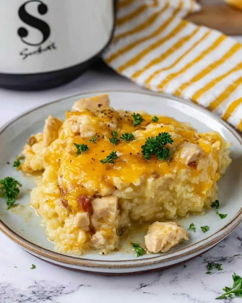 Slow Cooker King Ranch Chicken Recipe