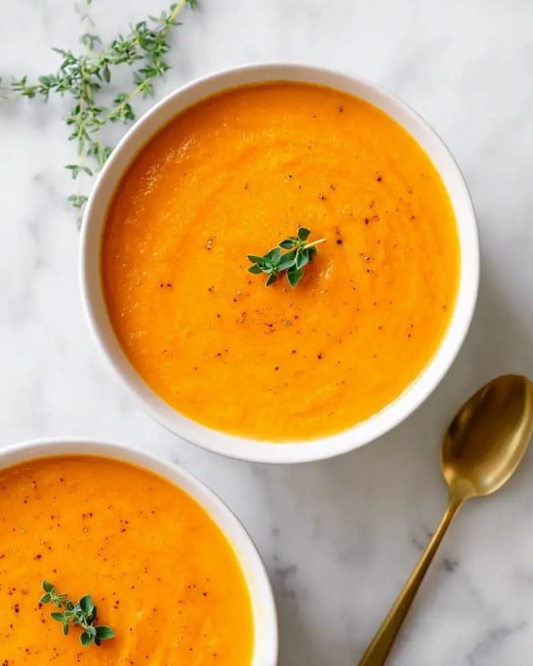 Instant Pot Butternut Squash Soup with Cashew Cream Recipe