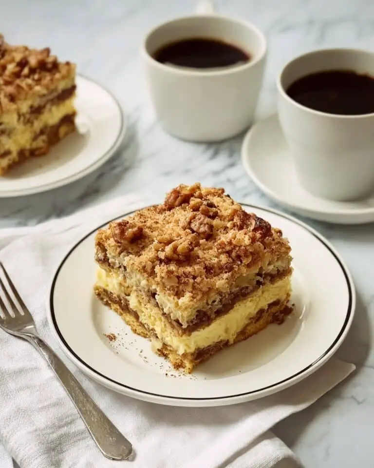 Apple Crumble Coffee Cake Recipe