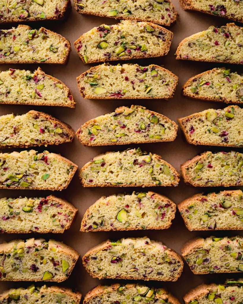 Cranberry Pistachio Biscotti Recipe