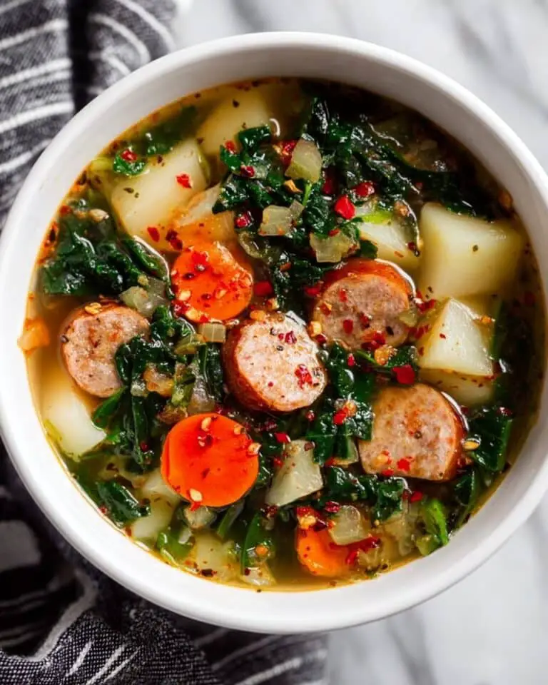Kale and Potato Soup with Turkey Sausage Recipe