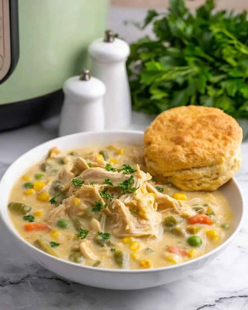 Slow Cooker Chicken Pot Pie Recipe