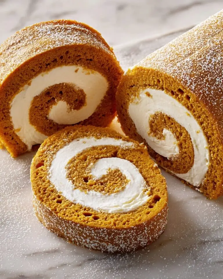 Pumpkin Cheesecake Roll Recipe