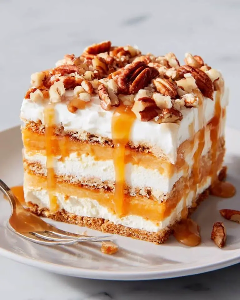 Pumpkin Cheesecake Lasagna Recipe