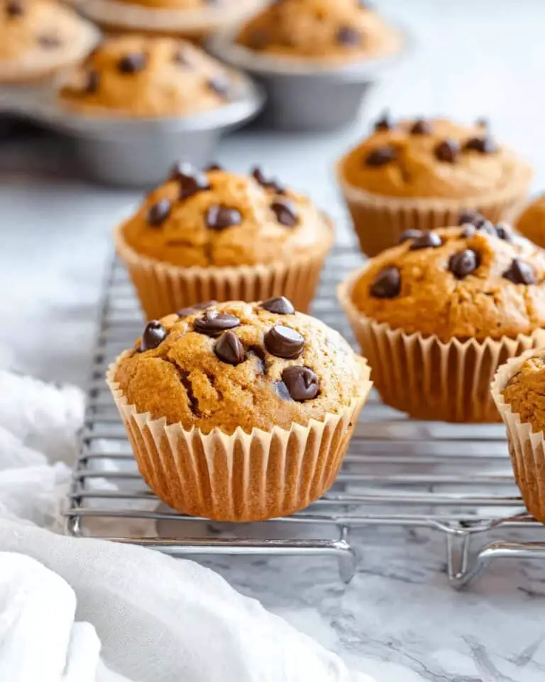 Pumpkin Chocolate Chip Muffins Recipe