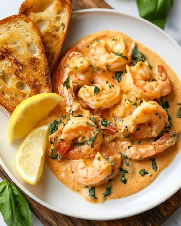 Creamy Tuscan Prawns Recipe