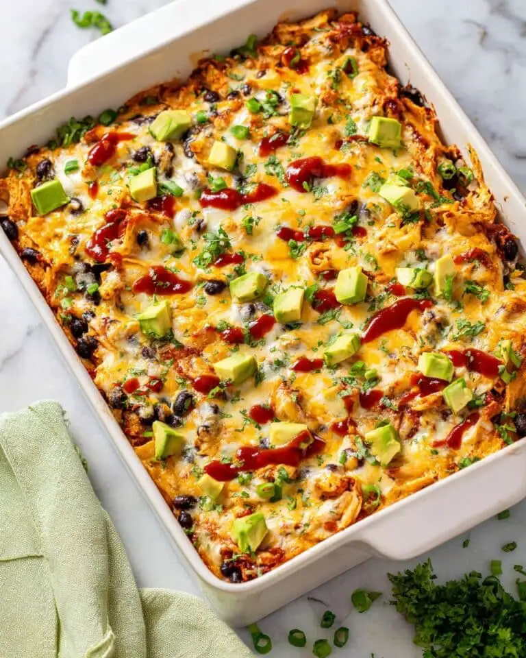 Chicken Burrito Casserole Recipe
