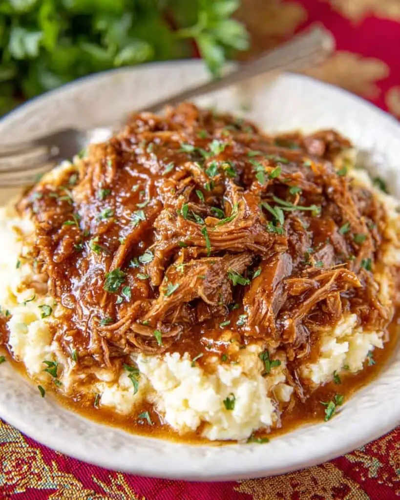 Italian Pot Roast & Parmesan Risotto Recipe