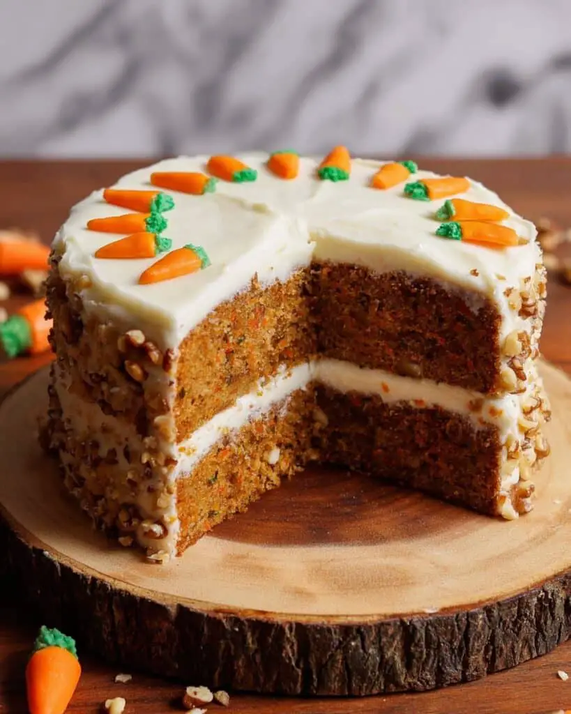 The BEST Carrot Cake with Fluffy Cream Cheese Frosting Recipe