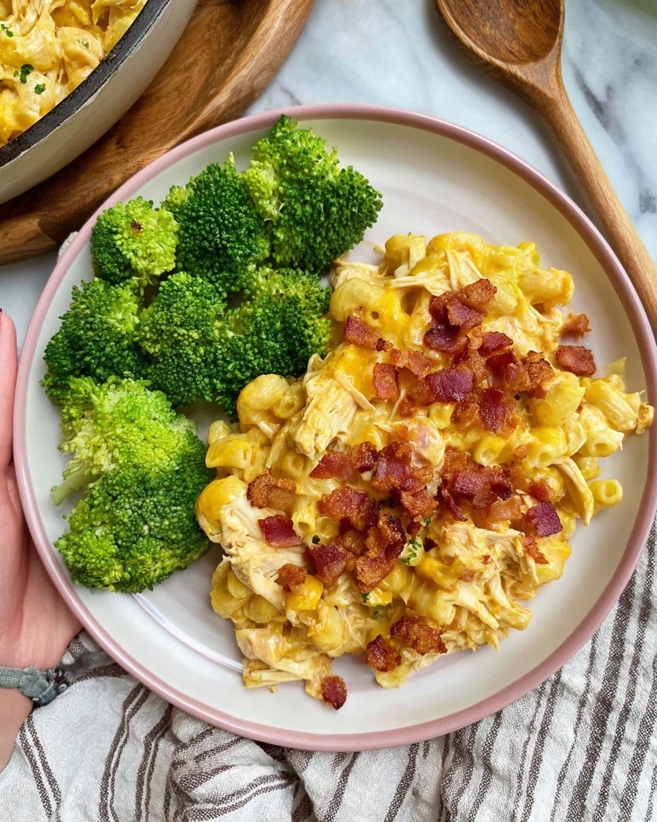Slow Cooker Cheesy Chicken Casserole Recipe
