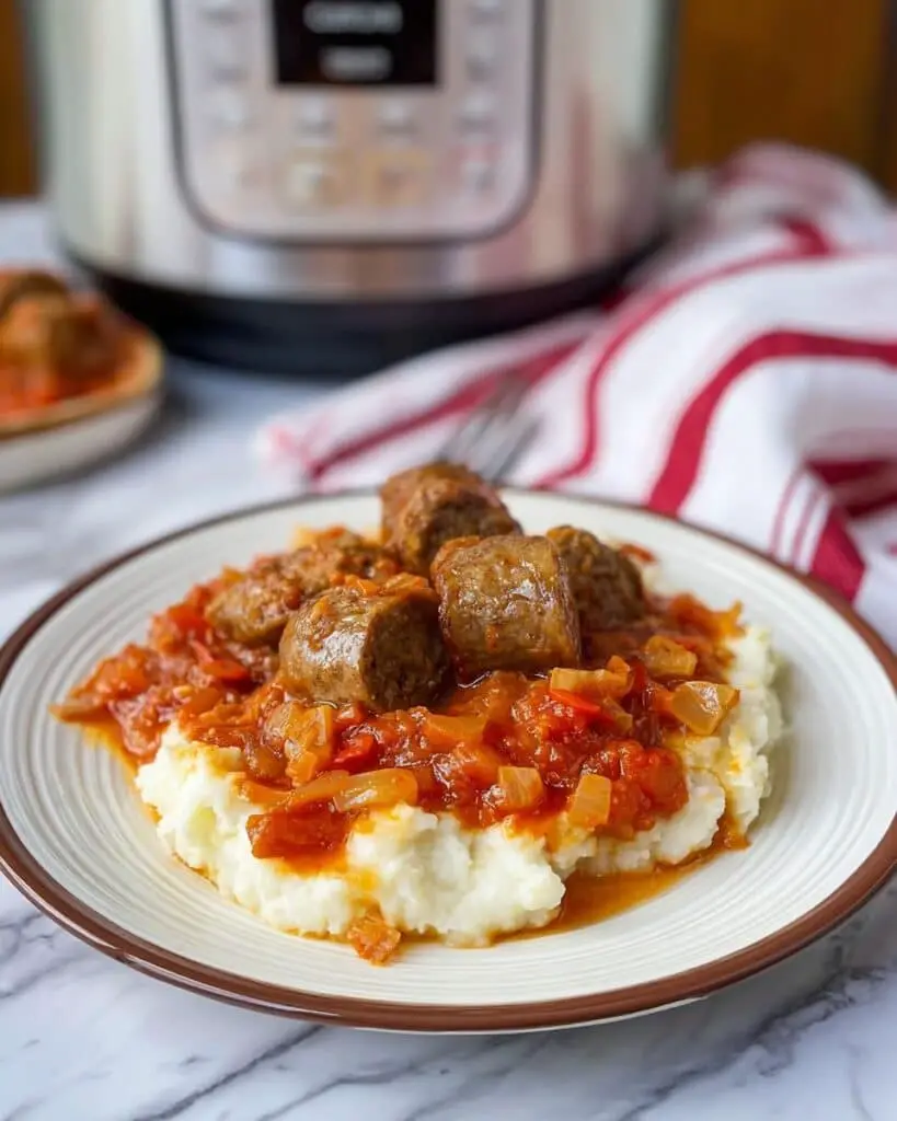 Crock Pot Sausage and Peppers Recipe