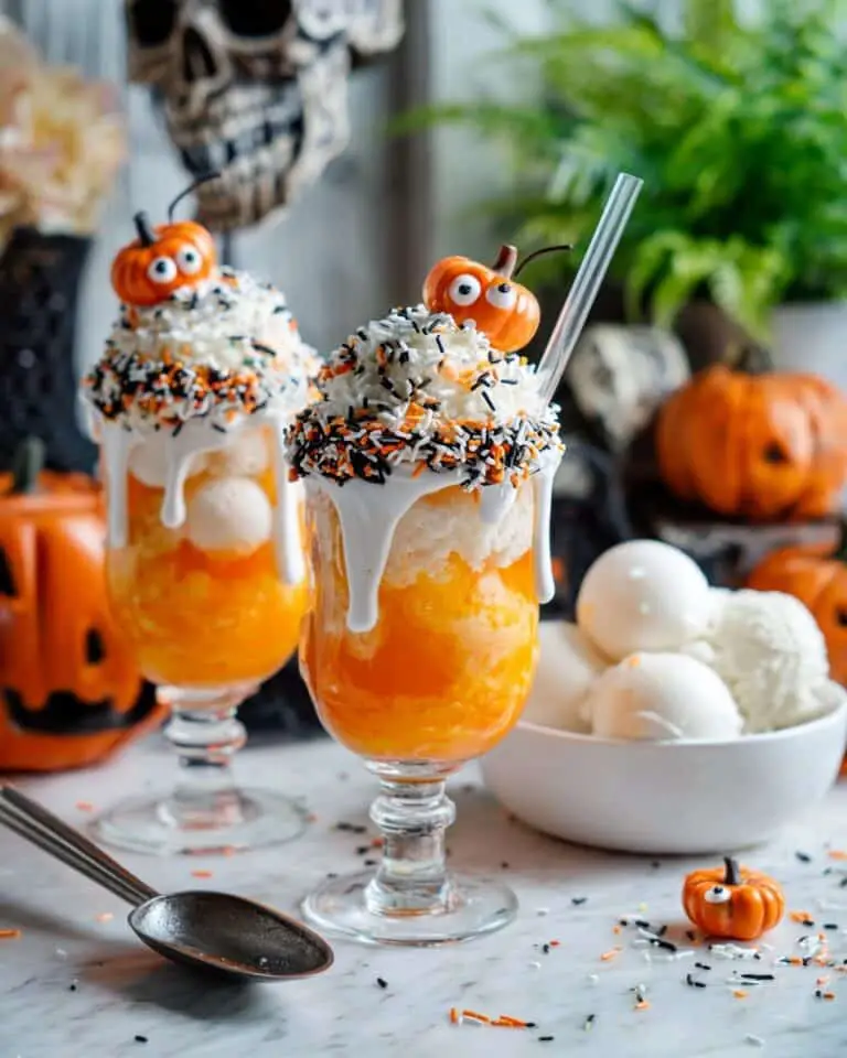 Halloween Ice Cream Floats Recipe
