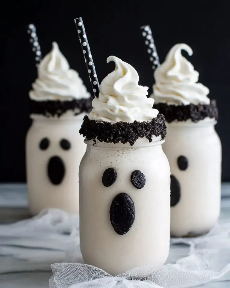 Boo-nilla Ghost Milkshakes Recipe