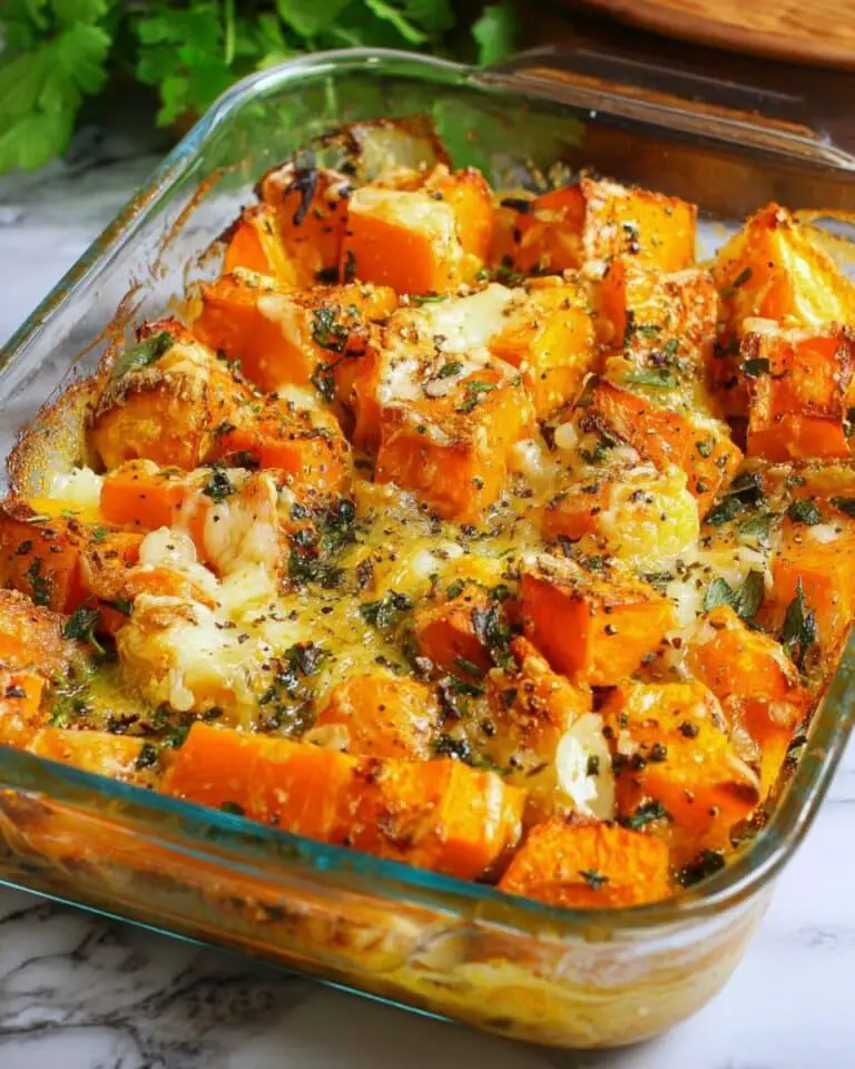 Sweet Potato Chicken Bake with Gruyere and Spiced Garlic Recipe