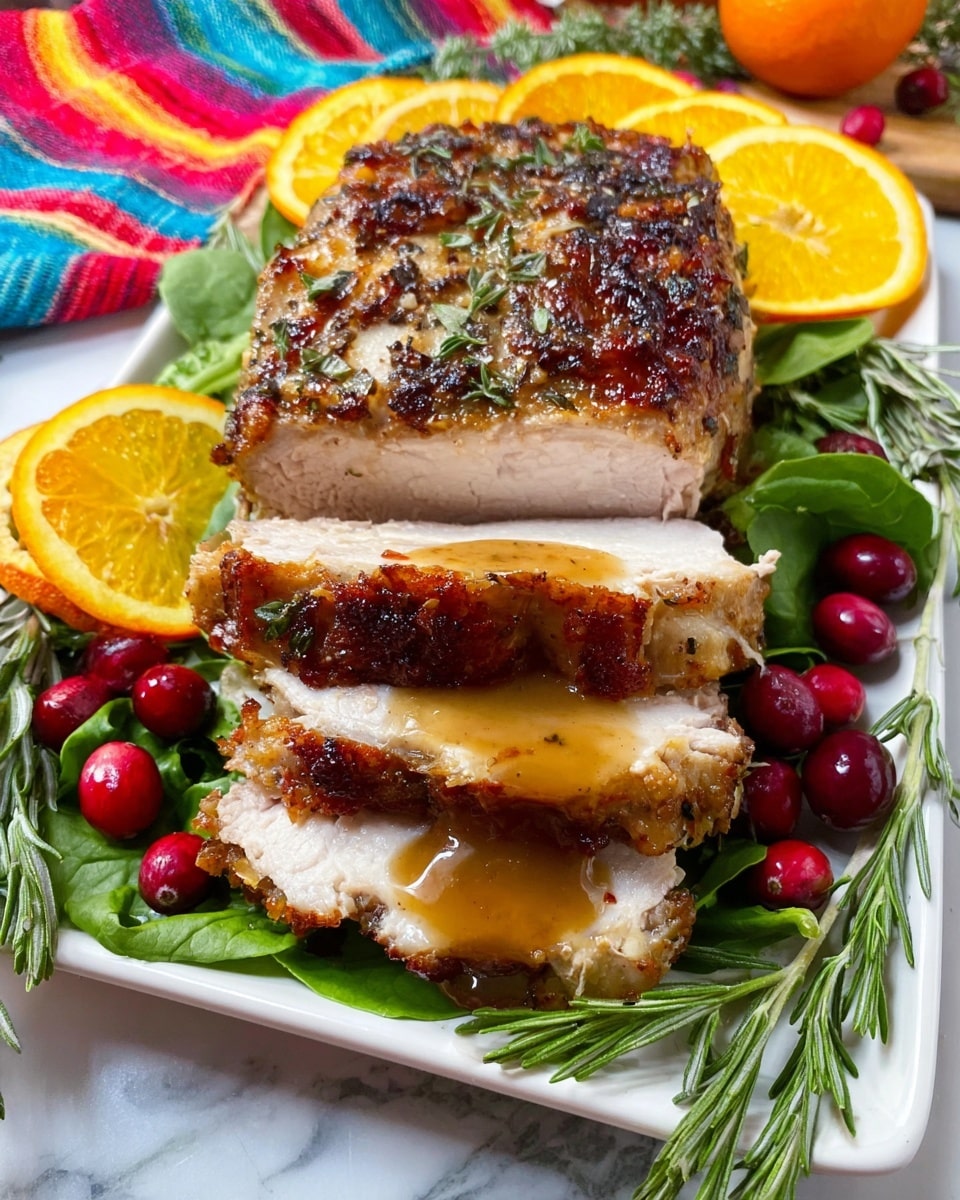 Slow Cooker Turkey Breast with Herb Butter and Crispy Finish Recipe