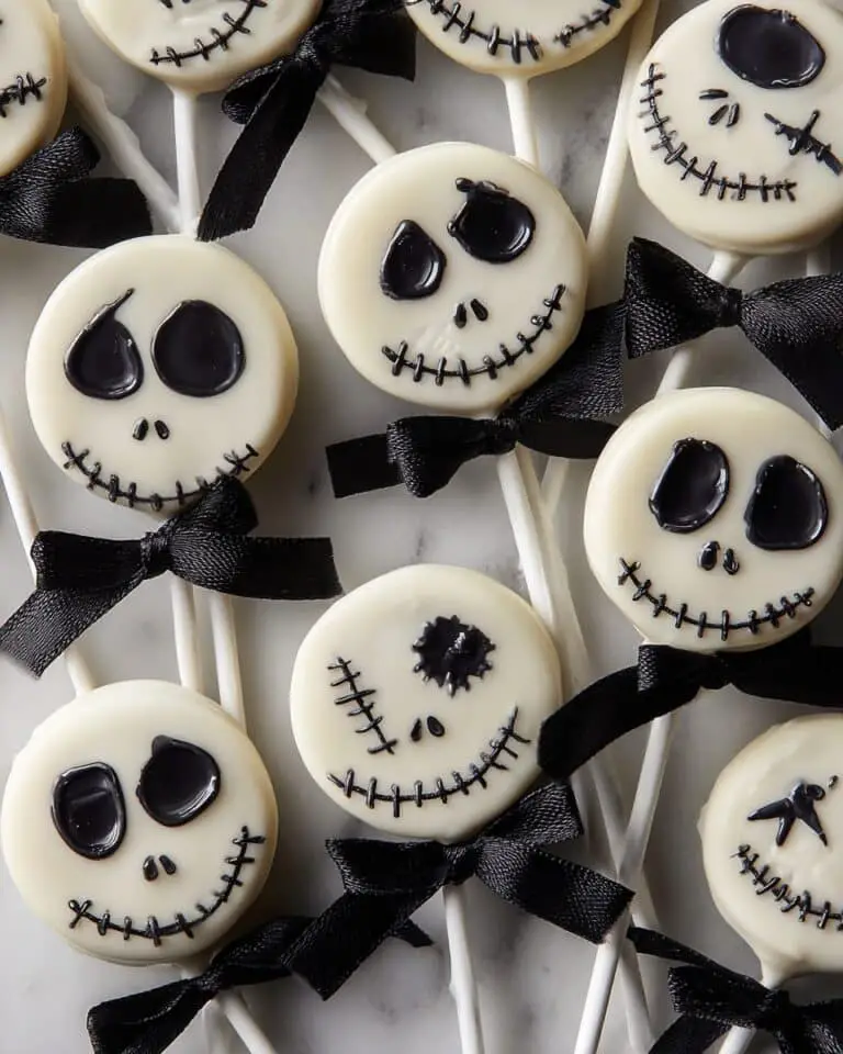 Jack Skellington Oreo Pops Recipe