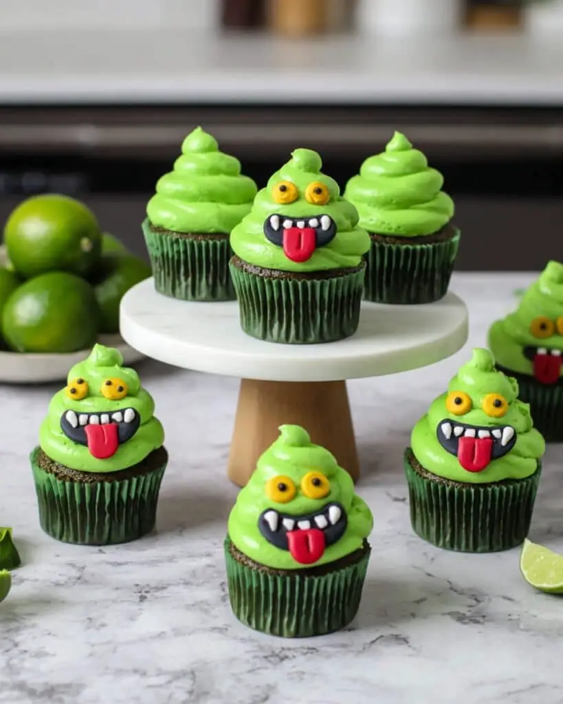 Slimer Ghostbusters Cupcakes Recipe