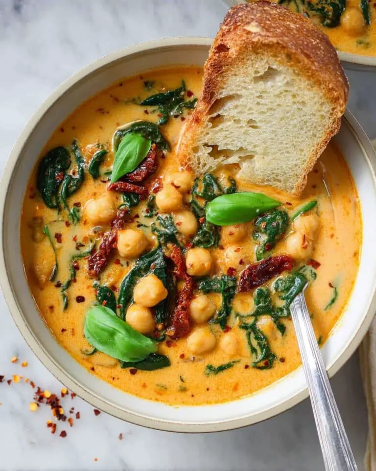 Tuscan Garbanzo Bean Soup Recipe
