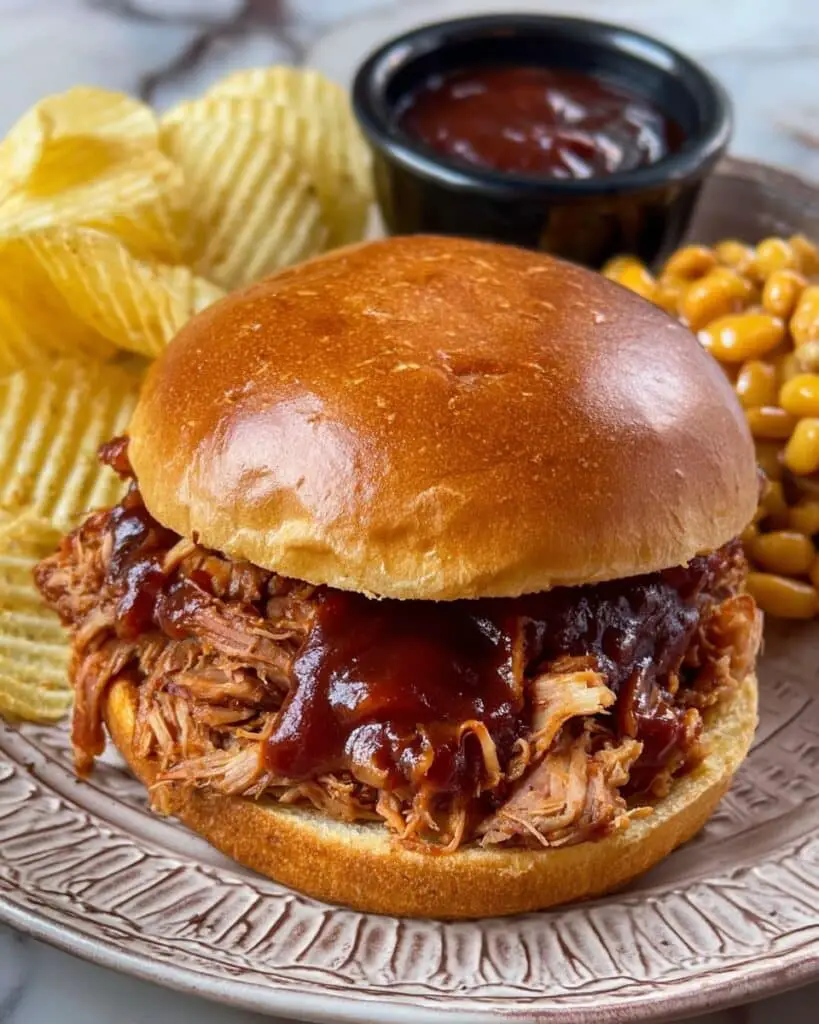 Crock Pot BBQ Pulled Pork with 3 Ingredients Recipe