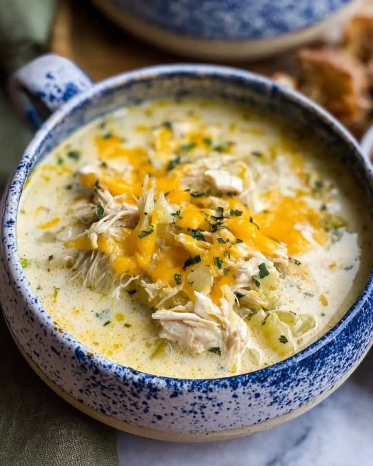Creamy Slow Cooker Chicken and Vegetable Soup Recipe