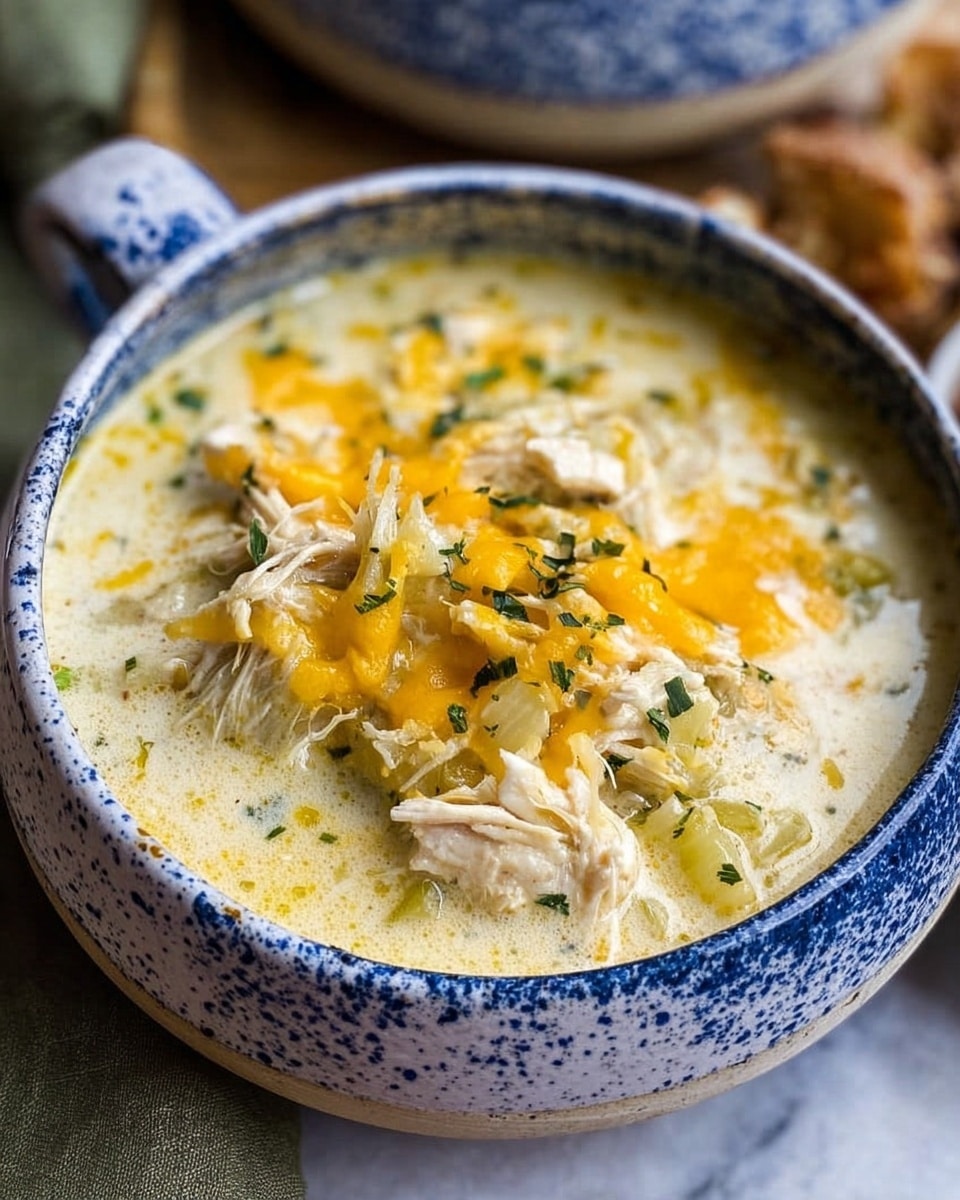 Creamy Slow Cooker Chicken and Vegetable Soup Recipe