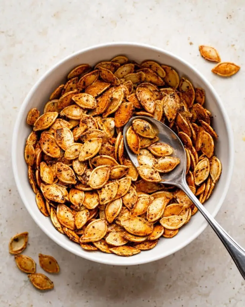 Roasted Spiced Pumpkin Seeds Recipe