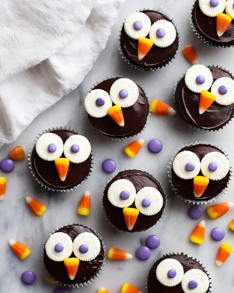 Owl Cupcakes Recipe