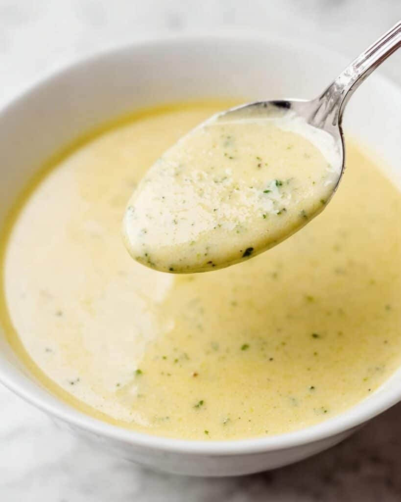 Creamy Zucchini Soup with Cheddar and Herbs Recipe