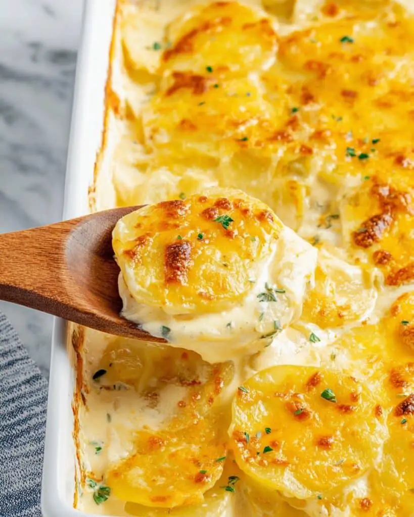 Scalloped Cheesy Potatoes Recipe