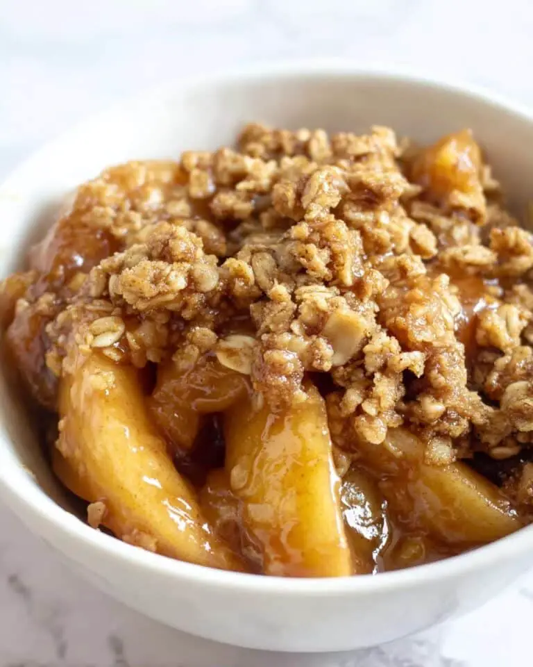 Old Fashioned Easy Apple Crisp Recipe