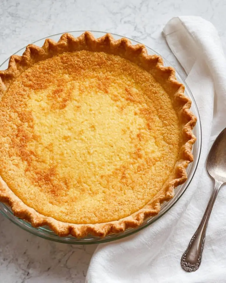 Buttermilk Pie with Lemon and Whiskey Recipe