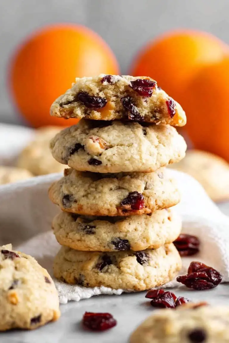 Cranberry Orange Oatmeal Cookies Recipe