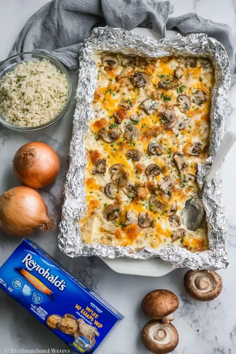 Creamy Chicken Wild Rice Casserole Recipe