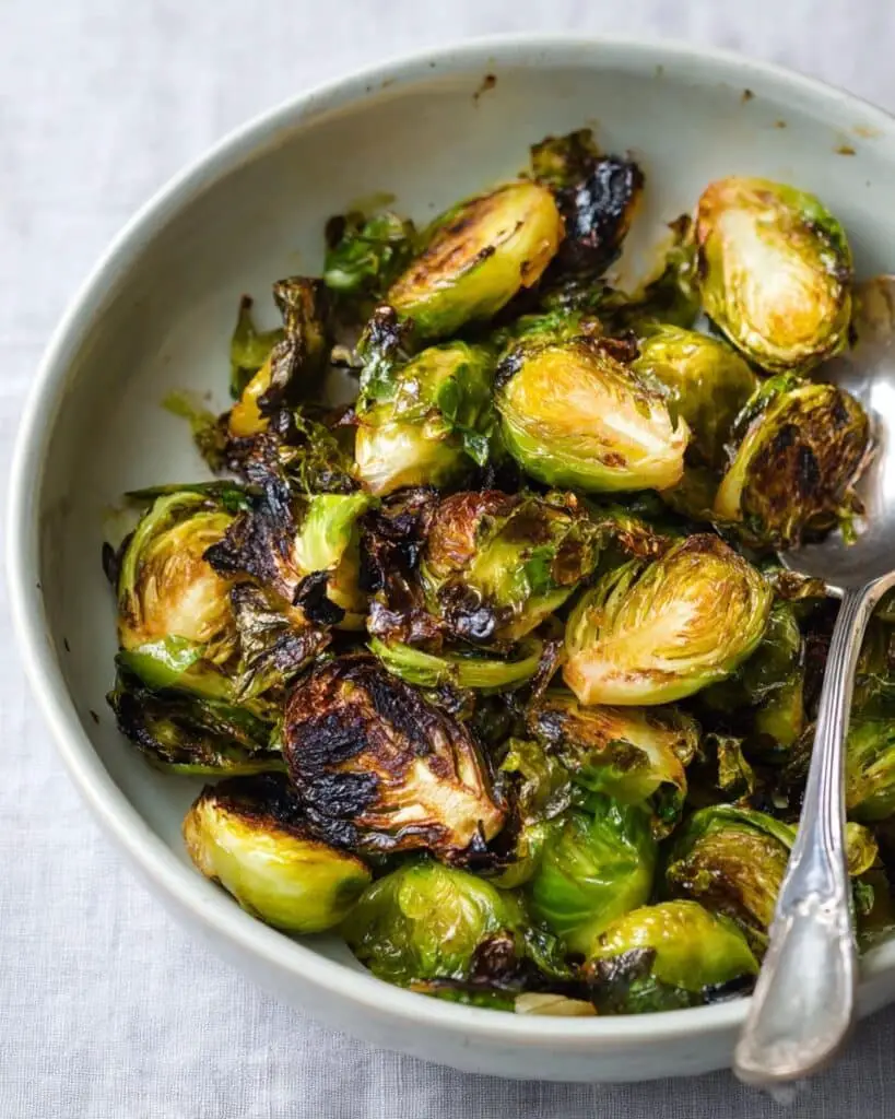 Roasted Brussels Sprouts with Balsamic Vinegar & Honey Recipe