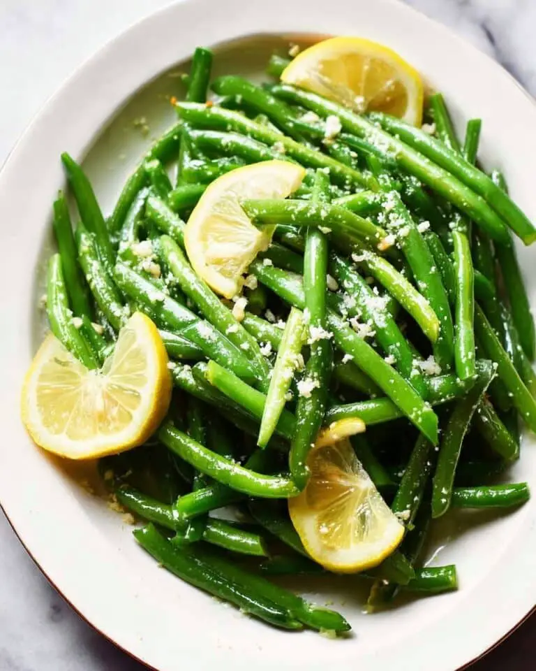 Lemon Butter Green Beans Recipe