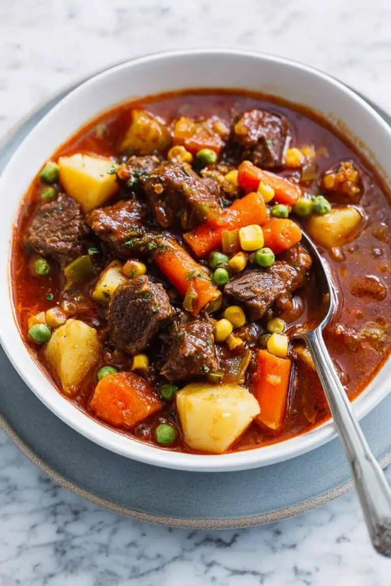 Pressure Cooker Beef Stew Recipe