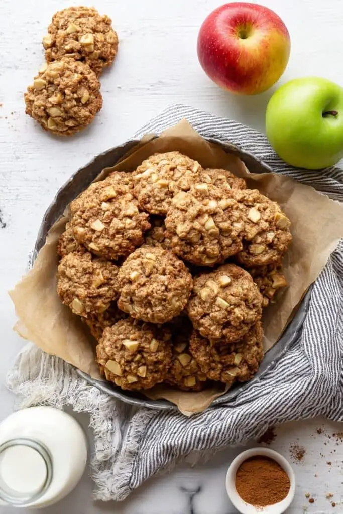 Apple Oatmeal Cookies Recipe