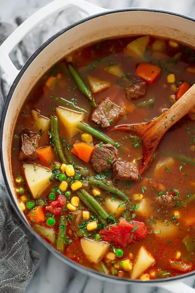 Vegetable Beef Soup Recipe