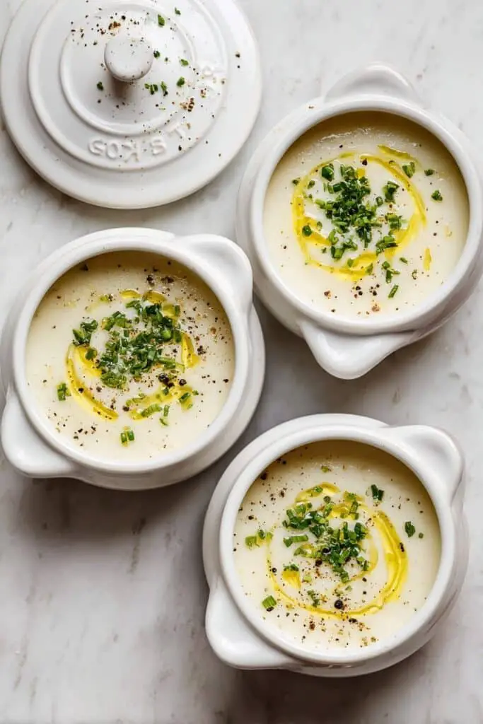 Creamy Roasted Garlic Potato Soup Recipe