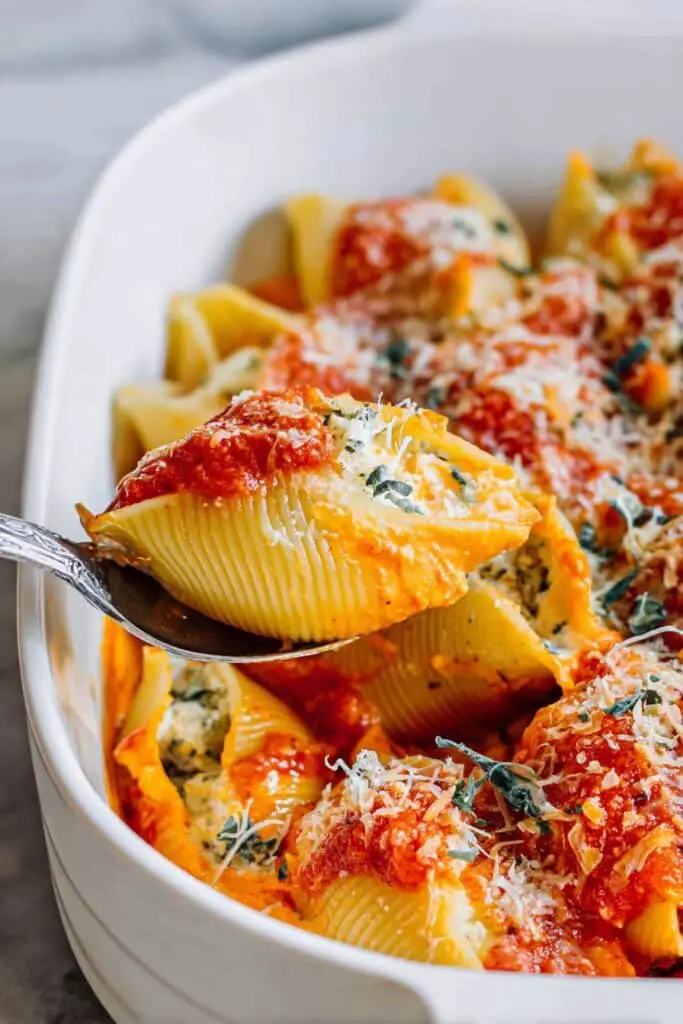 Pumpkin Ricotta Stuffed Shells Recipe