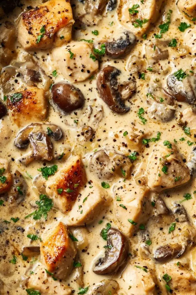 Creamy Chicken Stroganoff Recipe