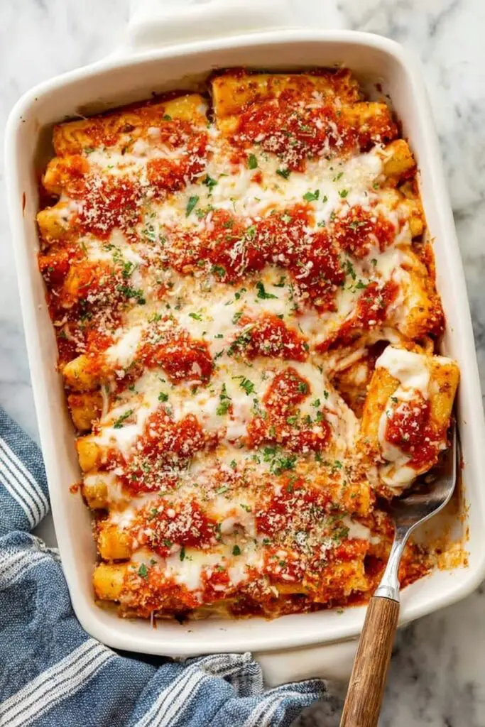 Easy Chicken Parmesan Casserole Recipe
