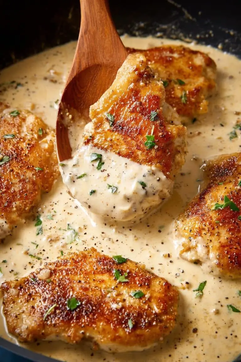 Garlic Parmesan Chicken Skillet Recipe